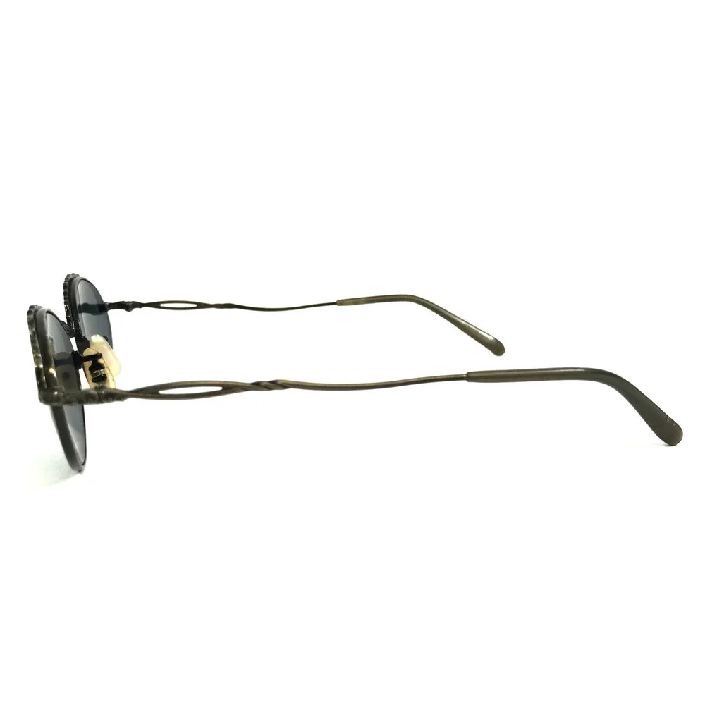 Vintage Oliver Peoples Sunglasses Karina BKC Gray Chrome w Gray Polarized Lenses